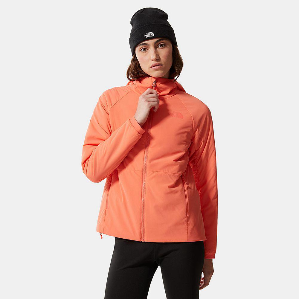 The North Face Ventrix™ Γυναικεια Μπουφάν Με Κουκούλα - Πορτοκαλι (EXMG50768)